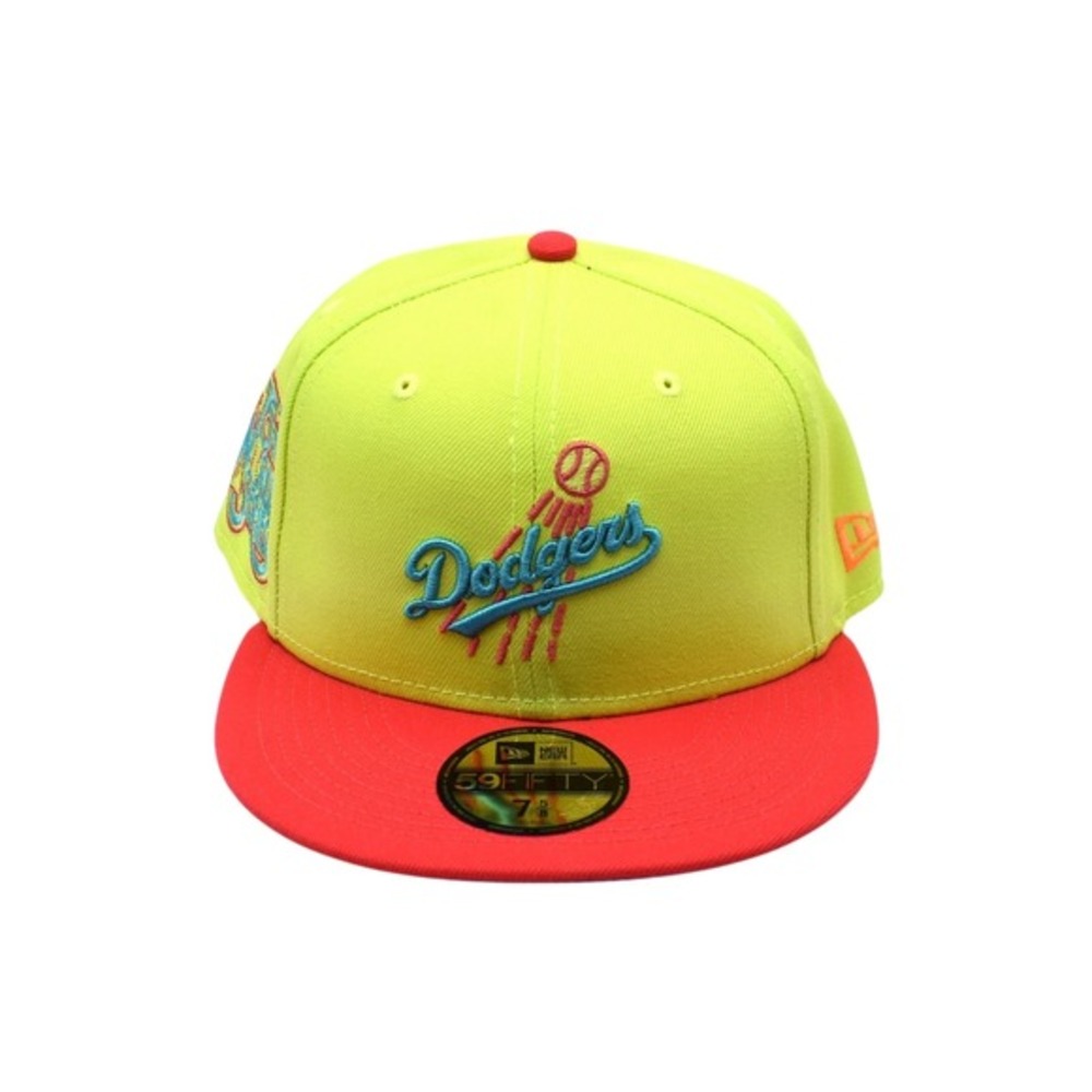 New Era 59FIFTY Los Angeles Dodgers Cyber 75th World Series 7 5/8 Fitted Hat Cap